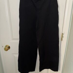 SPANX wide leg ponte pants Black Pants